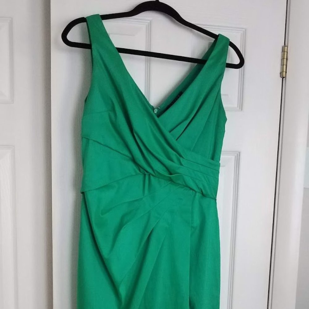 Green Ralph Lauren cocktail dress